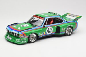 BMW 3.5 CSL E9 Schnitzer #43 D. Quester / A. Krebs 24 Hours of Le Mans 1976 Minichamps 1:18 155762643 Kovina