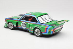 BMW 3.5 CSL E9 Schnitzer #43 D. Quester / A. Krebs 24 Hours of Le Mans 1976 Minichamps 1:18 155762643 Kovina – slika 5 od 6