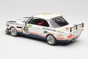 BMW 3.5 CSL E9 #46 Team Brock P. Brock / F. Muir / J. Aubriet 24 Hours of Le Mans 1976 Minichamps 1:18 153762646 Kovina – slika 5 od 6