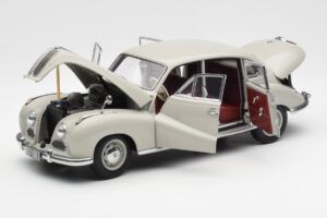 BMW 501 Cortina Siv AUTOart 1:18 80430393098 Kovina – slika 2 od 8
