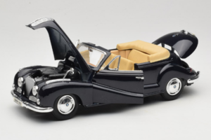 BMW 502 Kabriolet Črn Maisto 1:18 31817 Kovina – slika 2 od 8