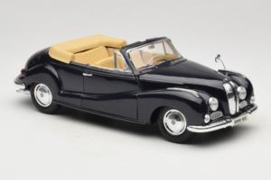BMW 502 Kabriolet Črn Maisto 1:18 31817 Kovina – slika 6 od 8