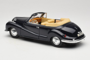 BMW 502 Kabriolet Črn Maisto 1:18 31817 Kovina – slika 7 od 8