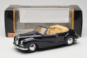 BMW 502 Kabriolet Črn Maisto 1:18 31817 Kovina – slika 8 od 8