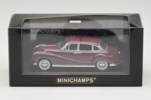 BMW 502 V8 Temno Rdeč Minichamps 1:43 430022402 Kovina – slika 4 od 4