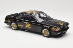 BMW 635 CSi E24 #62 J. Richards JPS Team BMW ATCC Winner 1985 AUTOart 1:18 88548 Kovina – slika 6 od 8