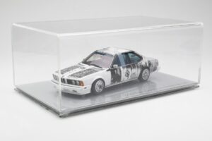BMW 635 CSi E24 Art Car Robert Rauschenberg AUTOart 1:18 80430150924 Kovina – slika 6 od 8