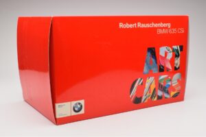 BMW 635 CSi E24 Art Car Robert Rauschenberg AUTOart 1:18 80430150924 Kovina – slika 8 od 8