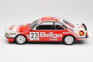 BMW 635 CSi E24 Belga Juma Racing M. Winkelhock / T. Regout 24 Hours of Spa 1985 Minichamps 1:18 155852523 Kovina – slika 3 od 6