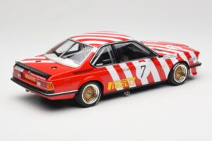 BMW 635 CSi E24 #7 BMW Italia G. Brancatelli / H. Kelleners Brno Grand Prix 1984 Minichamps 1:18 155842507 Kovina – slika 2 od 6