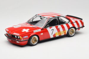 BMW 635 CSi E24 #7 BMW Italia G. Brancatelli / H. Kelleners Brno Grand Prix 1984 Minichamps 1:18 155842507 Kovina