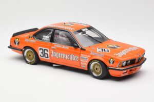 BMW 635 CSi E24 #1 European Touring Car Championship Jagermeister 1985 AUTOart 1:18 80430145825 Kovina – slika 6 od 8
