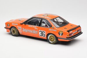 BMW 635 CSi E24 #1 European Touring Car Championship Jagermeister 1985 AUTOart 1:18 80430145825 Kovina – slika 7 od 8