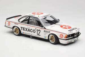 BMW 635 CSi E24 #12 R. Metge / C. Ballot-Léna Bavaria Automobiles 24 Hours of Spa 1985 Minichamps 1:18 155852513 Kovina – slika 4 od 6