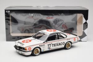 BMW 635 CSi E24 #12 R. Metge / C. Ballot-Léna Bavaria Automobiles 24 Hours of Spa 1985 Minichamps 1:18 155852513 Kovina – slika 6 od 6
