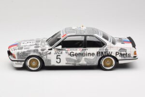 BMW 635 CSi E24 #5 R. Ravaglia Winner Spa 24 Hours 1985 Minichamps 1:18 155852505 Kovina – slika 3 od 6