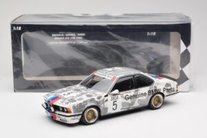 BMW 635 CSi E24 #5 R. Ravaglia Winner Spa 24 Hours 1985 Minichamps 1:18 155852505 Kovina – slika 6 od 6