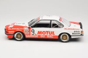 BMW 635 CSi E24 #9 Hollinger / P. Giroix Garage du Bac 24 Hours of Spa 1984 Minichamps 1:18 155842509 Kovina – slika 3 od 6