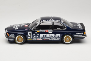 BMW 635 CSi E24 Schnitzer Eterna #4 H. Stuck / W. Brun 3rd Place Brno Grand Prix ETCC 1983 Minichamps 1:18 155832504 Kovina – slika 3 od 6
