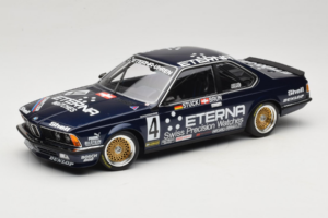 BMW 635 CSi E24 Schnitzer Eterna #4 H. Stuck / W. Brun 3rd Place Brno Grand Prix ETCC 1983 Minichamps 1:18 155832504 Kovina