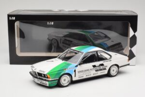 BMW 635 CSi E24 Vogelsang Automobile H. Grohs Winner Bergischer Löwe Zolder 1984 Minichamps 1:18 155842511 Kovina – slika 6 od 6