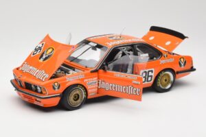 BMW 635CSi E24 Jagermeister #36 W. Brun / H. Grohs ETCC 1984 Minichamps 1:18 80430139185 Kovina – slika 2 od 8