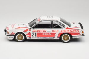 BMW 635CSi E24 Team Brun Motorsport #21 H. Grohs / T. Boutsen Spa 24 Hours 1985 Minichamps 1:18 155852521 Kovina – slika 3 od 6