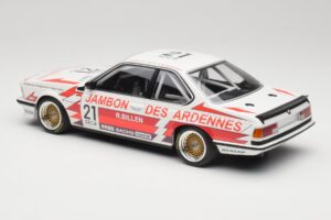 BMW 635CSi E24 Team Brun Motorsport #21 H. Grohs / T. Boutsen Spa 24 Hours 1985 Minichamps 1:18 155852521 Kovina – slika 5 od 6