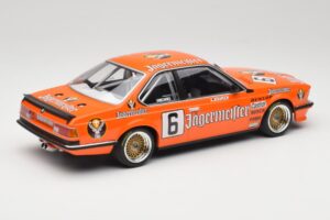 BMW 635CSi E24 Jagermeister #6 H. Stuck Bergischer Lowe Zolder DPM 1984 Minichamps 1:18 155842506 Kovina – slika 2 od 6