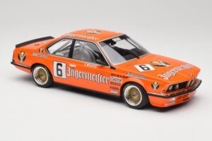 BMW 635CSi E24 Jagermeister #6 H. Stuck Bergischer Lowe Zolder DPM 1984 Minichamps 1:18 155842506 Kovina – slika 4 od 6