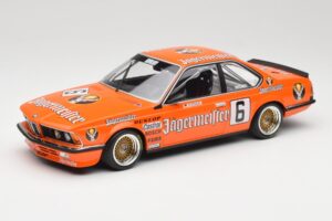 BMW 635CSi E24 Jagermeister #6 H. Stuck Bergischer Lowe Zolder DPM 1984 Minichamps 1:18 155842506 Kovina