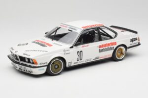 BMW 635CSi E24 Team Schnitzer Eterna #30 S. Bellof / S. Danner ETCC 1984 Minichamps 1:18 155832530 Kovina