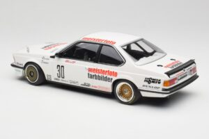 BMW 635CSi E24 Team Schnitzer Eterna #30 S. Bellof / S. Danner ETCC 1984 Minichamps 1:18 155832530 Kovina – slika 5 od 6