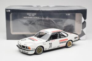 BMW 635CSi E24 Team Schnitzer Eterna #30 S. Bellof / S. Danner ETCC 1984 Minichamps 1:18 155832530 Kovina – slika 6 od 6