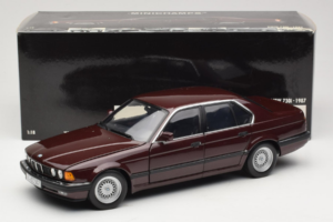 BMW 730i E32 Red Metallic Minichamps 1:18 100023001 Kovina – slika 8 od 8