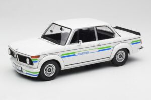 BMW Alpina 2002 E10 Turbo Bel MCG 1:18 MCG18409-R Kovina