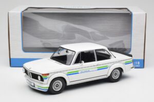 BMW Alpina 2002 E10 Turbo Bel MCG 1:18 MCG18409-R Kovina – slika 6 od 6