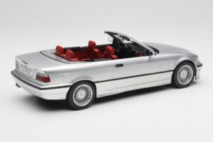 BMW Alpina B3 E36 3.2 Kabriolet Arctic Silver MCG 1:18 MCG18322 Kovina – slika 3 od 8