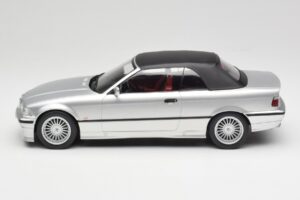 BMW Alpina B3 E36 3.2 Kabriolet Arctic Silver MCG 1:18 MCG18322 Kovina – slika 4 od 8
