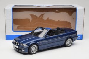 BMW Alpina B3 E36 3.2 Kabriolet Alpina Modra Metallic MCG 1:18 MCG18320 Kovina – slika 7 od 7