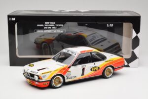 BMW 635CSi E24 BMW Italia #1 U. Grano / H. Kelleners Spa 1983 Minichamps 1:18 155832601 Kovina – slika 6 od 6