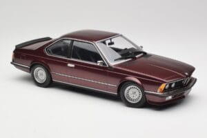 BMW 635 CSi E24 Karmesinrot Metallic Minichamps 1:18 155028105 Kovina – slika 4 od 6