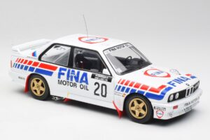 BMW E30 M3 #20 M. Duez / A. Lopes 1000 Lakes Rally 1989 IXO 1:18 18RMC132 Kovina – slika 4 od 6
