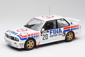 BMW E30 M3 #20 M. Duez / A. Lopes 1000 Lakes Rally 1989 IXO 1:18 18RMC132 Kovina
