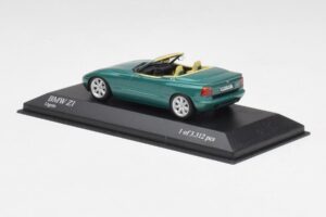 BMW Z1 E30 Britansko Dirkalno Zelena Minichamps 1:43 400020100 Kovina – slika 3 od 4