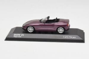 BMW Z1 E30 Vijolična Metalik Minichamps 1:43 400020101 Kovina