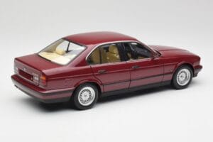 BMW 535i E34 Rdeč Minichamps 1:18 100024002 Kovina – slika 3 od 8