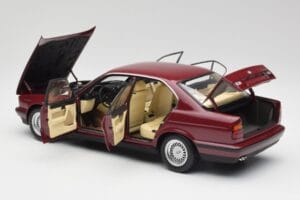 BMW 535i E34 Rdeč Minichamps 1:18 100024002 Kovina – slika 5 od 8