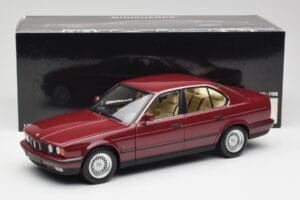 BMW 535i E34 Rdeč Minichamps 1:18 100024002 Kovina – slika 8 od 8