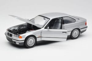 BMW 3 Series E36 Coupe Srebrna UT Models 1:18 180023321 Kovina – slika 2 od 8